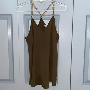 Olive Green going out tank